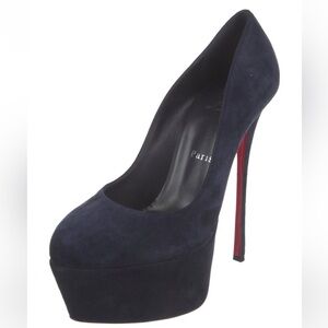 Christian Louboutin Suede Pumps
